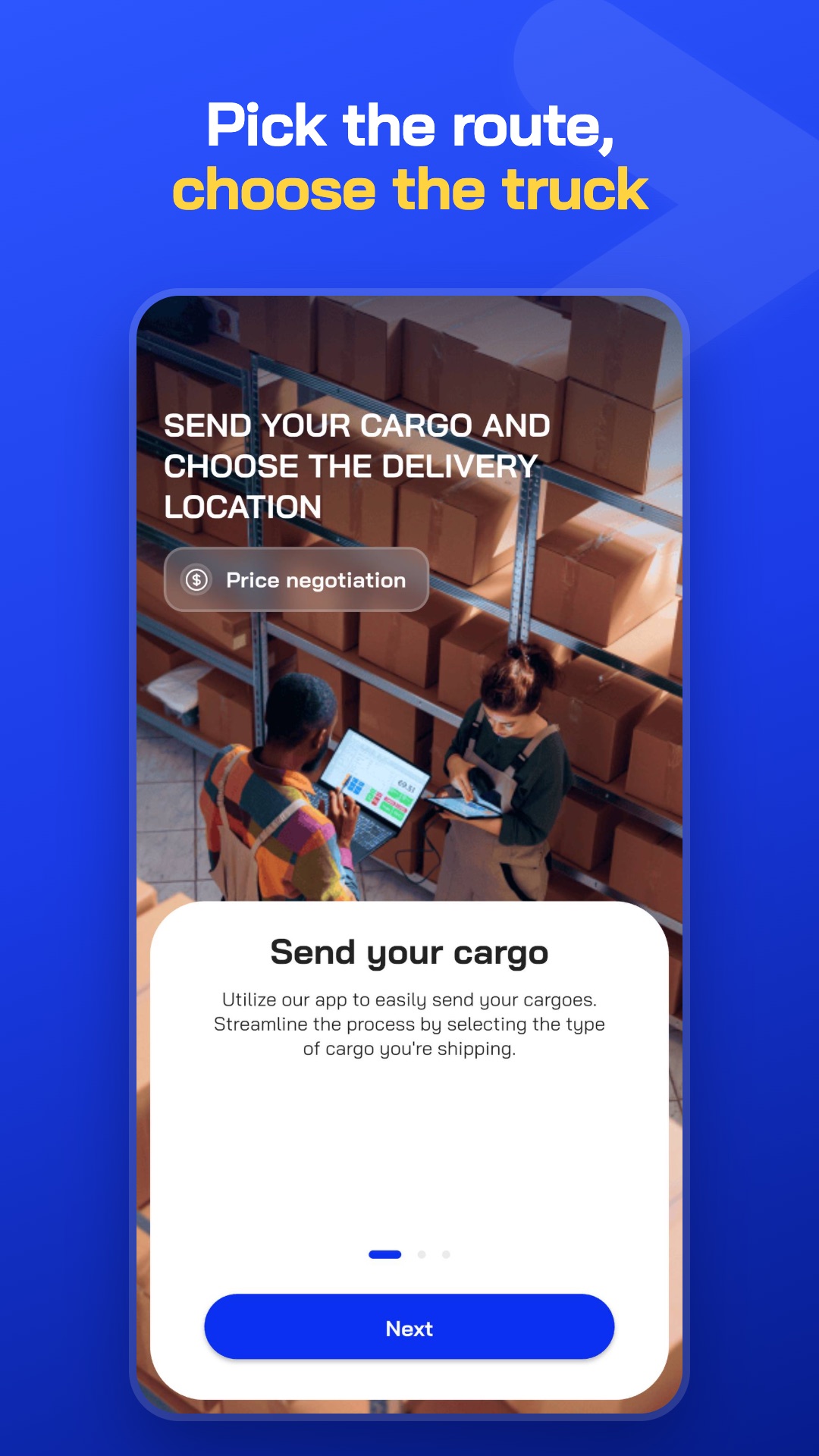 Go2Go (aplikacja) – zrzut ekranu aplikacji 1 z 2